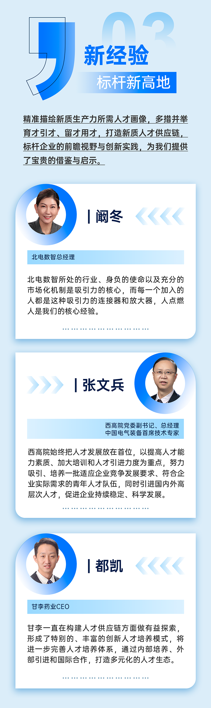 作为新质生产力领域代表的央国企、科研院所、标杆民营企业及人力资源服务业如何加快构建新质生产力人才供应链